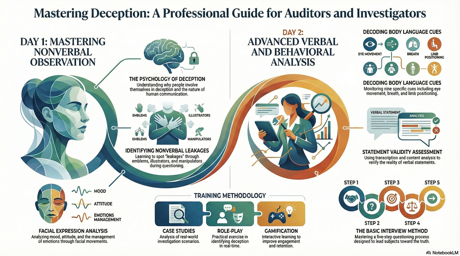 Lie Detection and Deception Skills For Auditors, Enforcement and Investigators